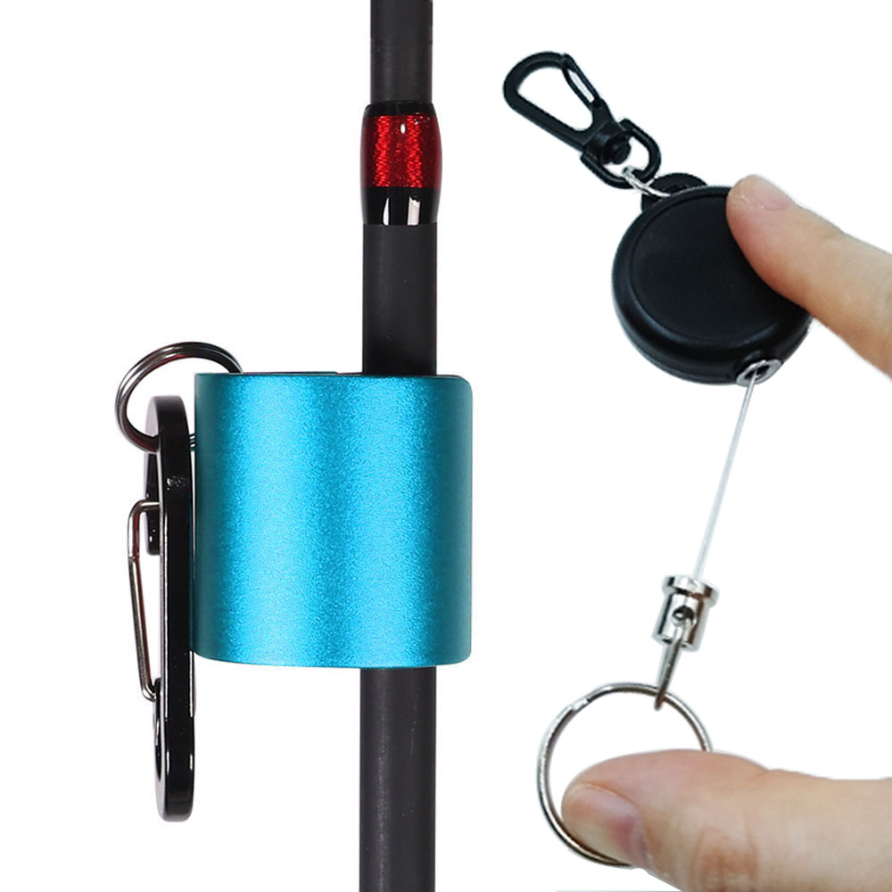 Fishing Rod Fly - 1 Kit Wearable Fishing Rod Clip
