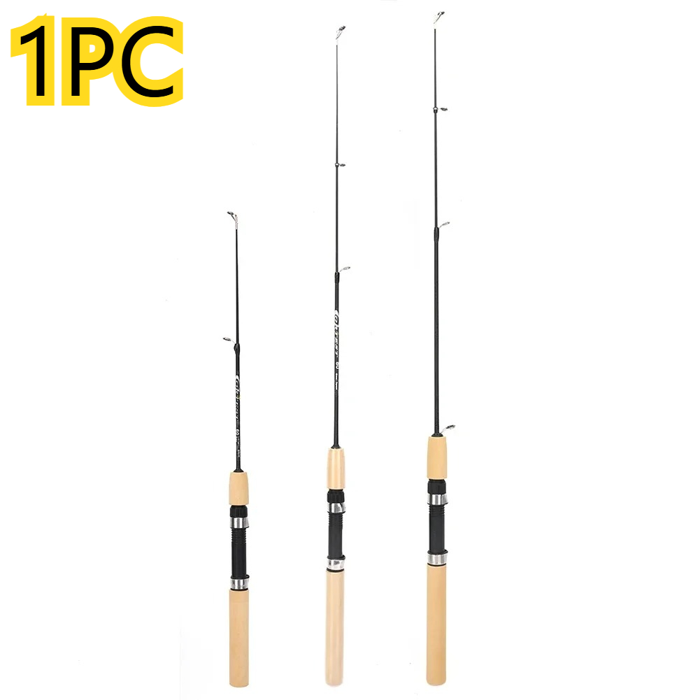 Fishing Rod Ice - 60/80/100cm Ice Fishing Pole Portable Carbon
