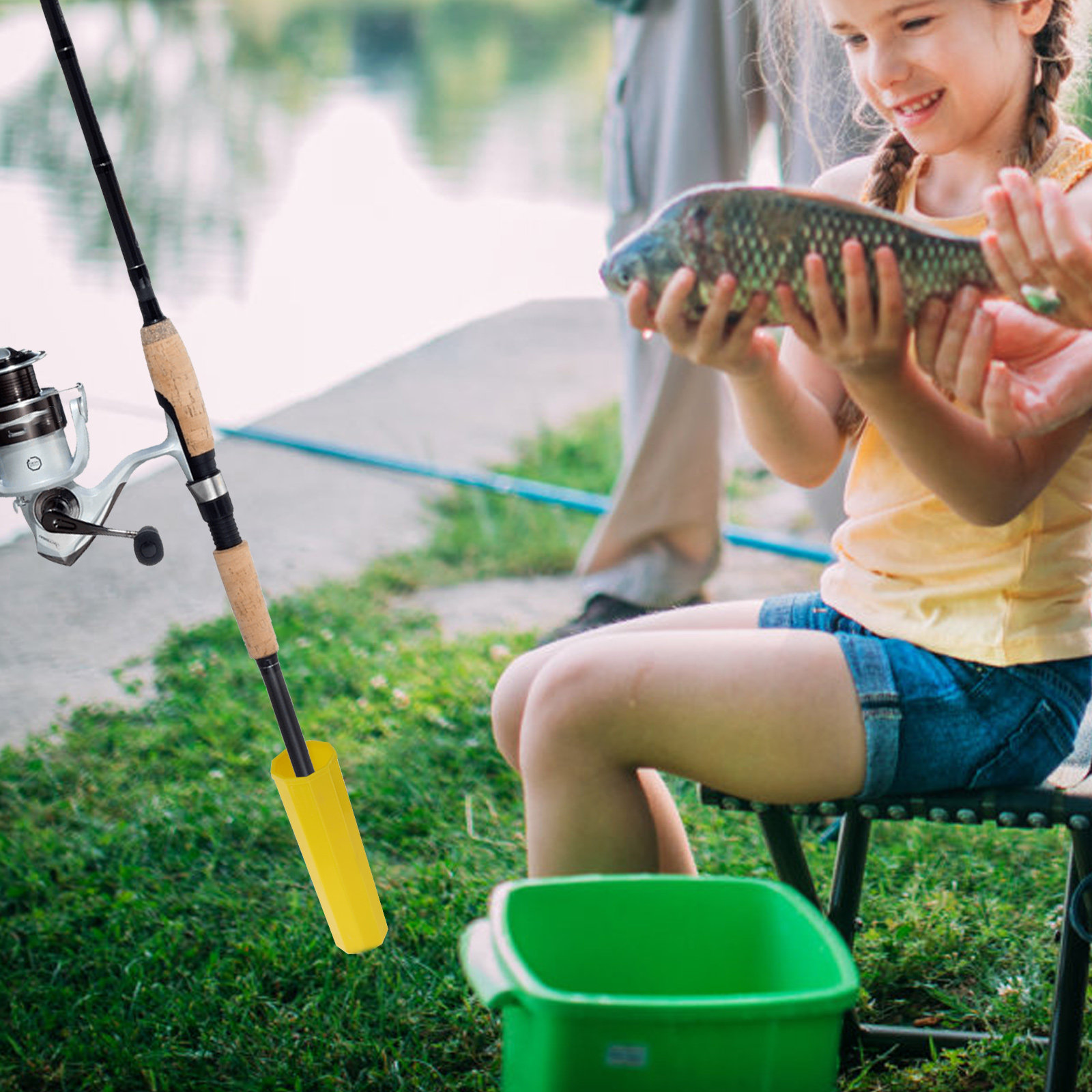 Fishing Rod Casting - 2Pcs Fishing Rod Socket St Bank