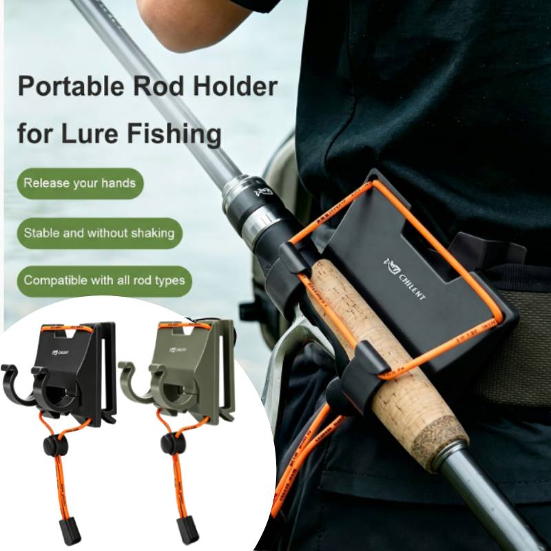 Fishing Rod Fly - Outdoor Professionals Belt Clip Rod Holder
