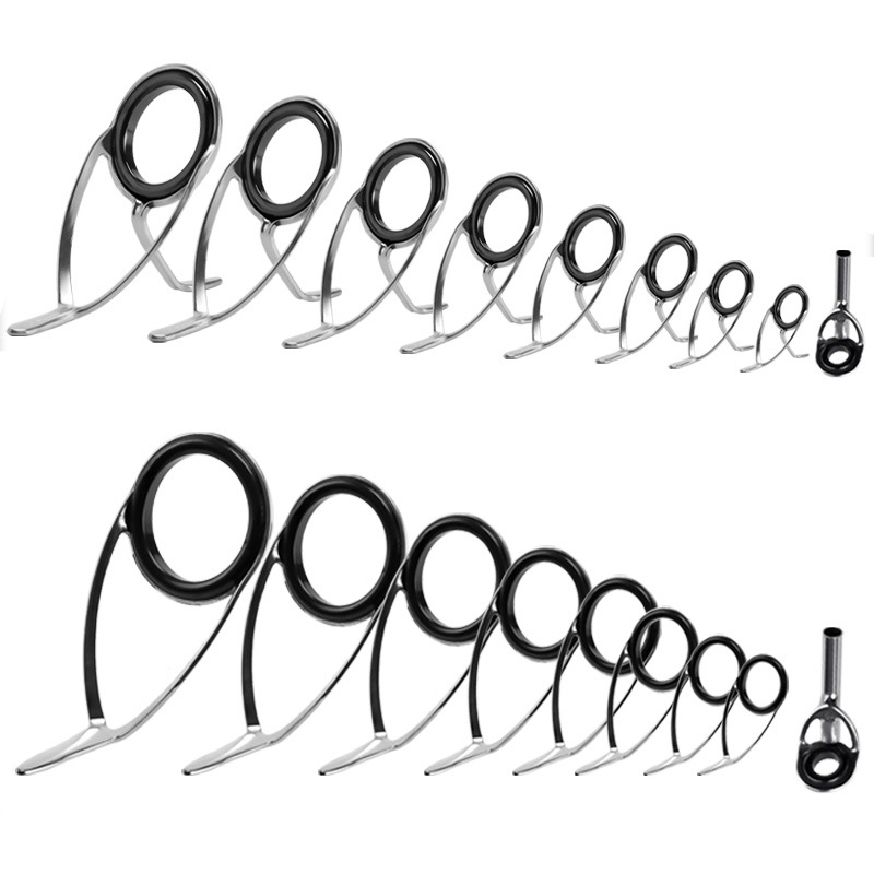 Fishing Rod Casting - 9Pcs Fishing Rod Guides Ring Repair