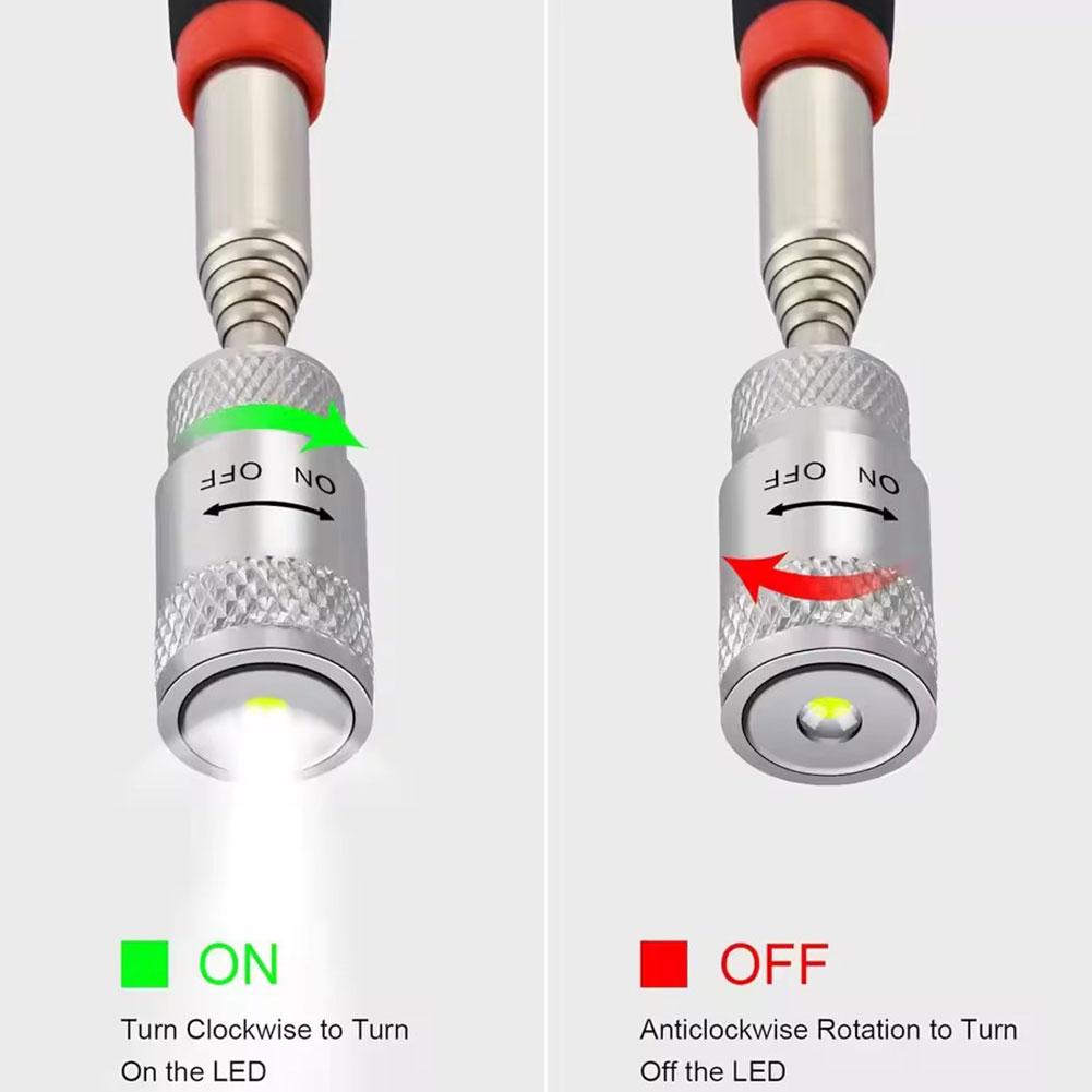 Telescopic Magnetic Pen with L - Fishing Rod Travel 评论和价格