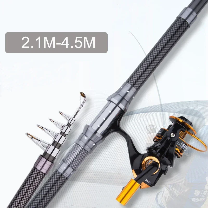 New Telescopic Portable Rotary - Fishing Rod Surf 评论和价格