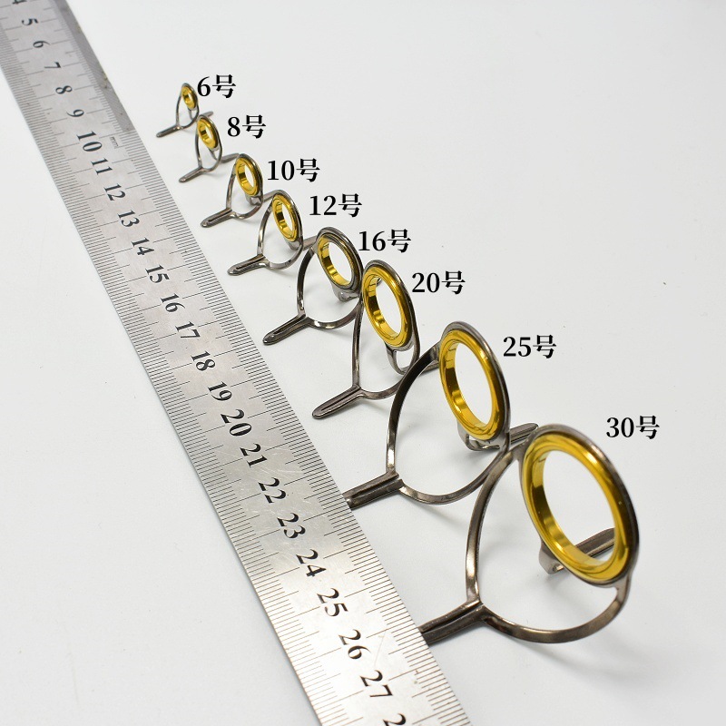 8Pcs Fishing Tackle Stainless  - Fishing Rod Repair Kit 评论和价格