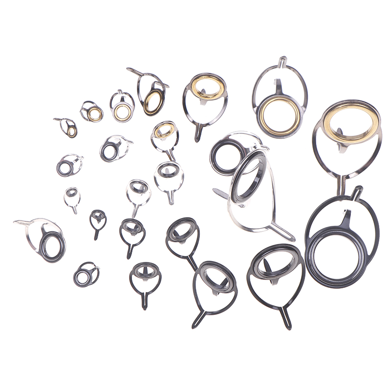 8Pcs Fishing Tackle Stainless  - Fishing Rod Repair Kit 评论和价格