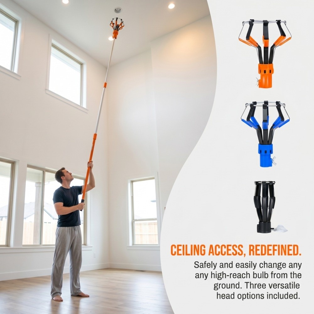 Professional Light Bulb Change - Fishing Rod Telescopic 评论和价格
