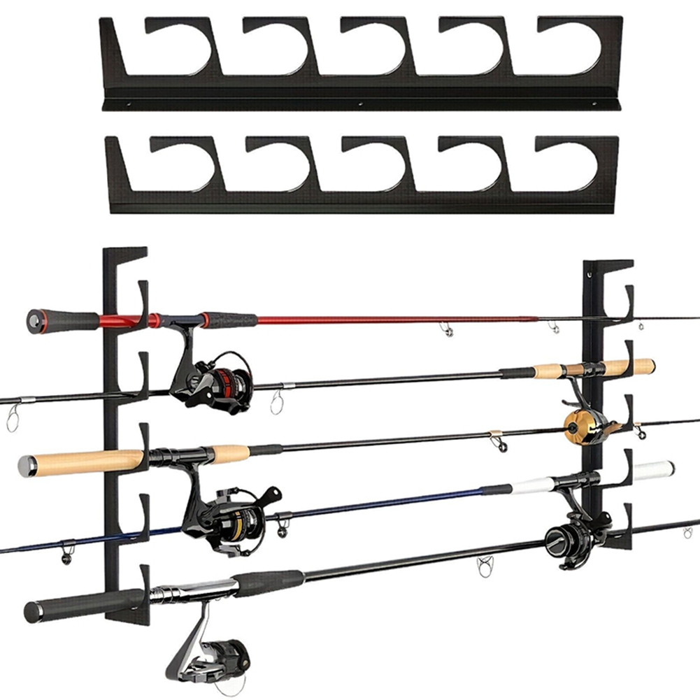 B48B-Wall/Ceiling Mount Fishin - Fishing Rod Rack 评论和价格