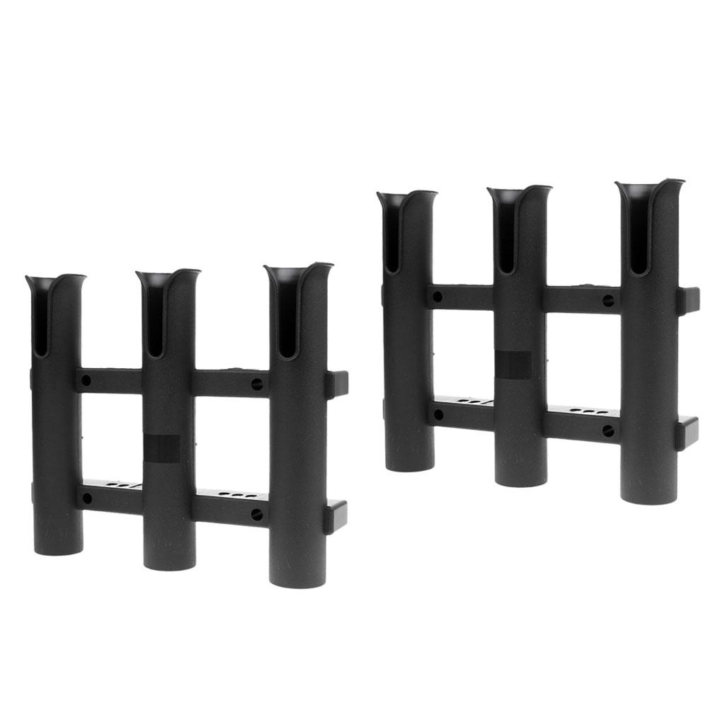 Black PP Fishing Rod Holder Ra - Fishing Rod Boat 评论和价格