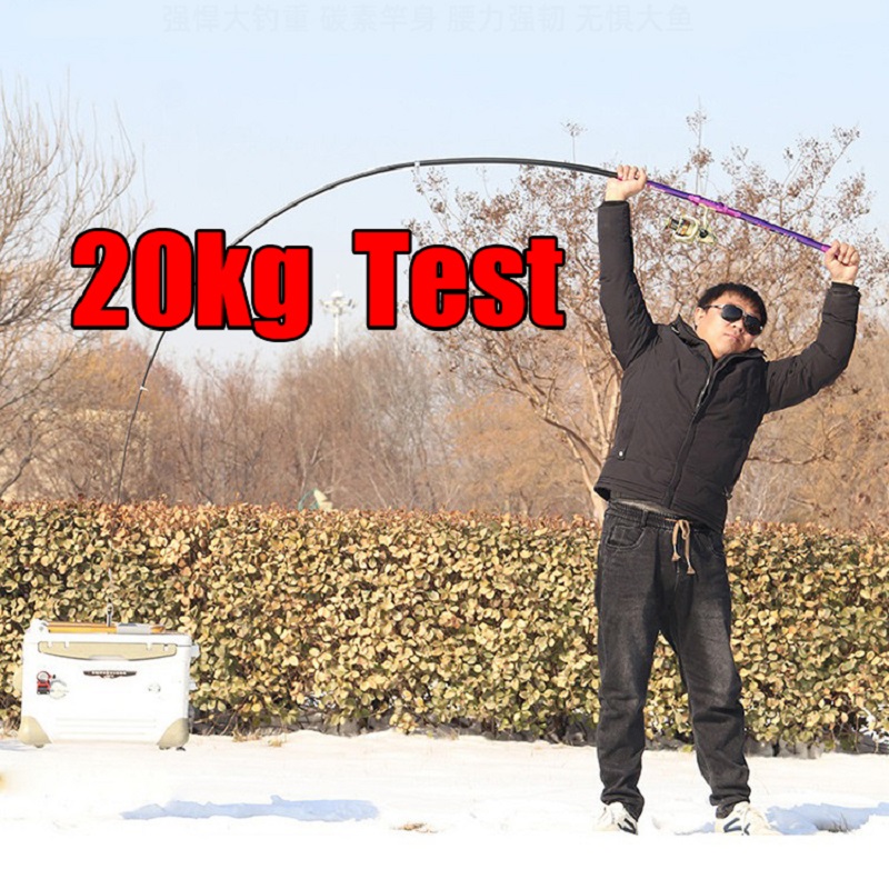 2.1m-4.5m Telescopic Spinning  - Fishing Rod Surf 评论和价格