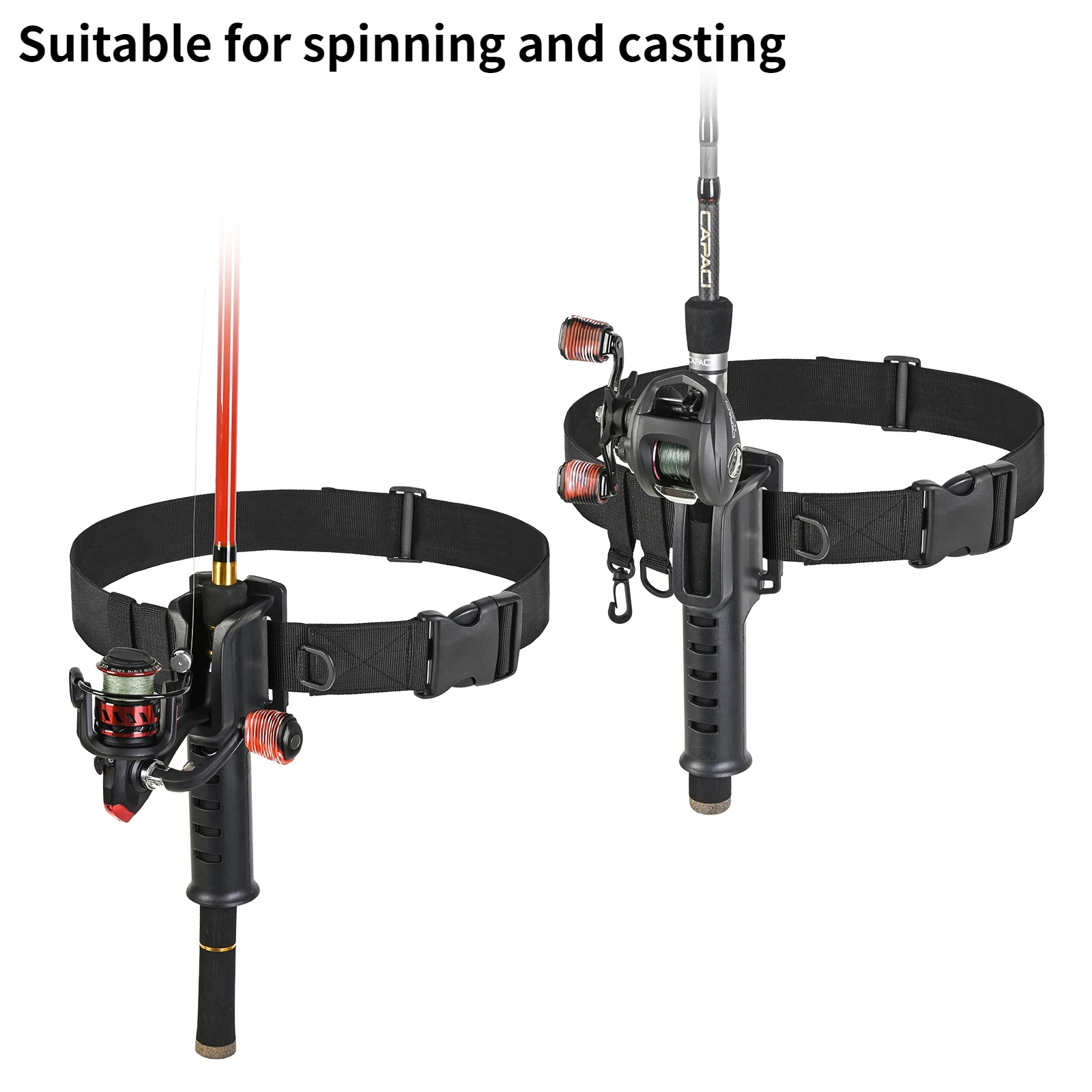Hanging Fishing Waist Belt Rod - Fishing Rod Spinning 评论和价格