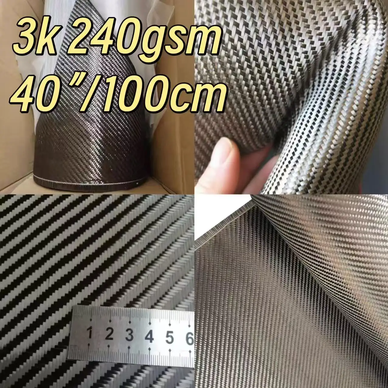 [Grade A+]3K 240gsm Real Carbo - Fishing Rod Carbon Fiber 评论和价格