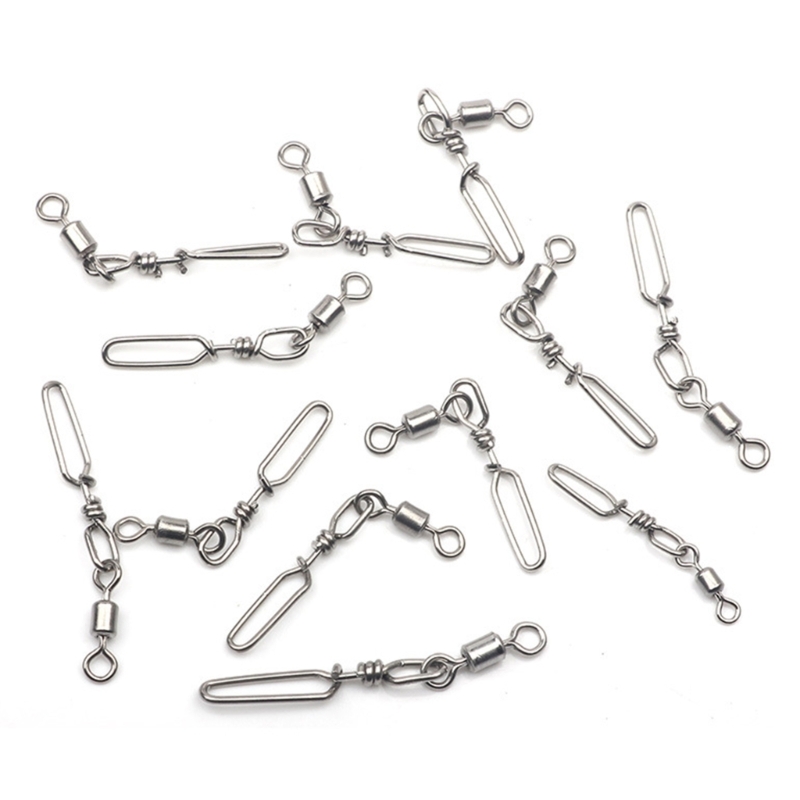 10Pcs Stainless Steel Quick Sn - Fishing Rod Building Kit 评论和价格