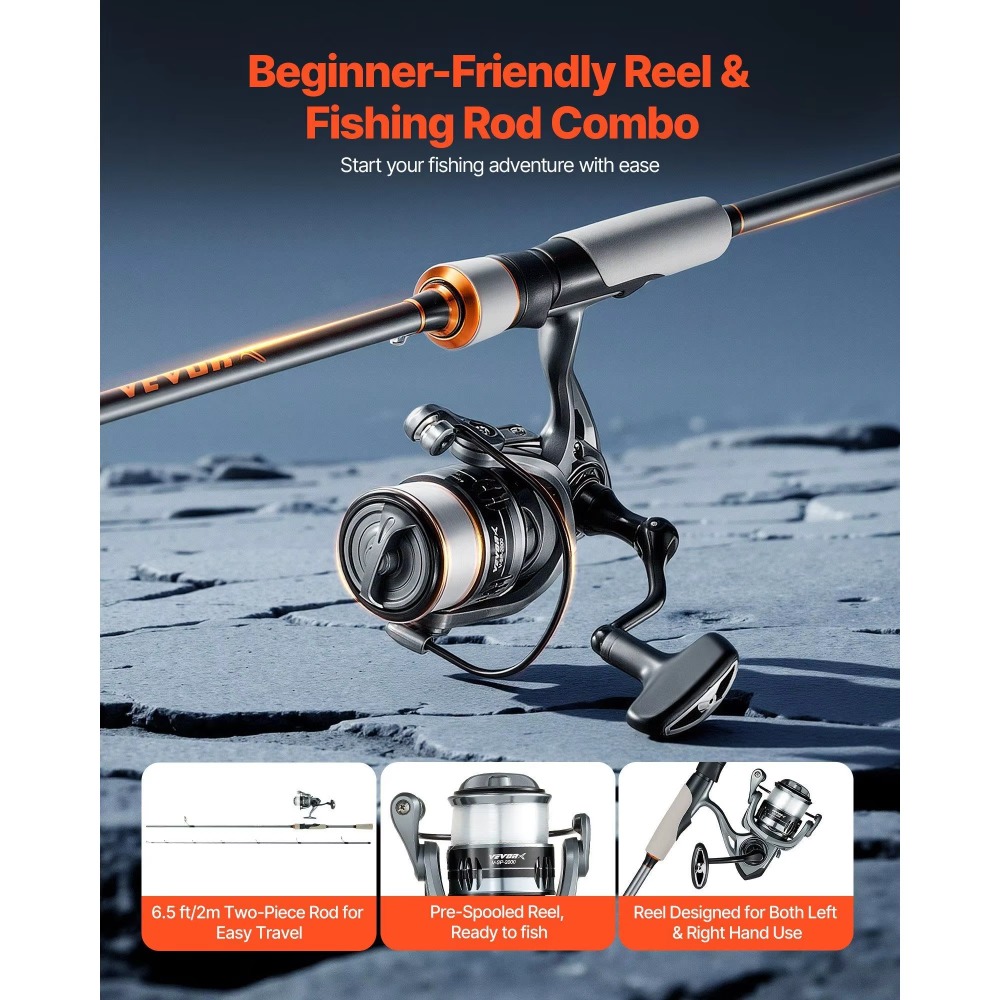 Carbon Fiber Bass Fishing Pole - Fishing Rod Combo 评论和价格