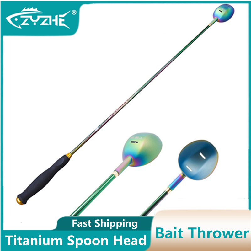 ZYZHE Bait Thrower Titanium Sp - Fishing Rod Carbon Fiber 评论和价格