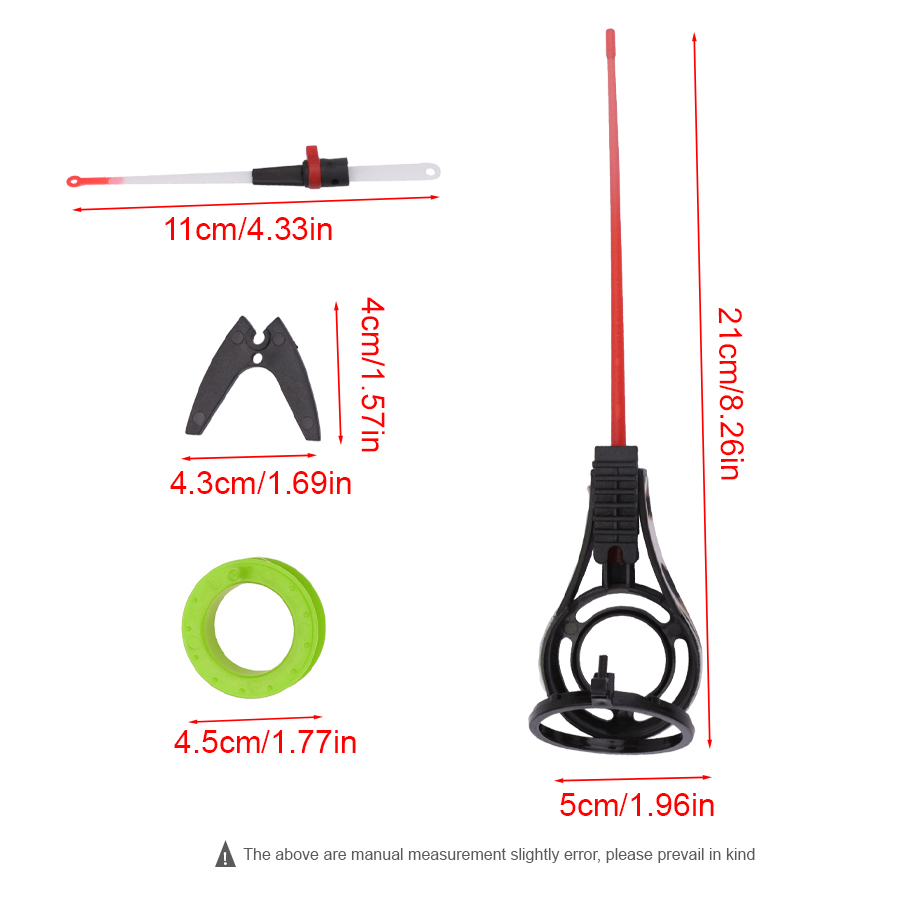 FTK Ice Fishing Rod Mini Porta - Fishing Rod Tip Replacement 评论和价格