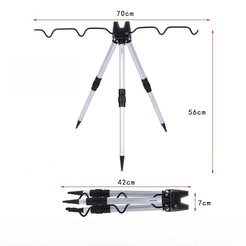 1PC Fishing Sea Rod Bracket Al - Fishing Rod Telescopic 评论和价格