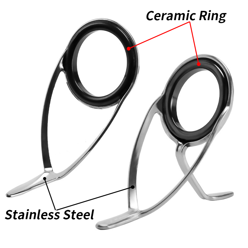 9Pcs Fishing Rod Guides Ring R - Fishing Rod Casting 评论和价格